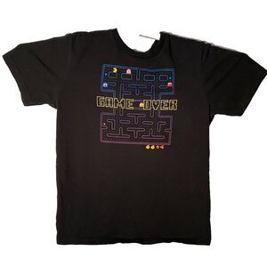 Pac-Man Boys Game Over Graphic T-Shirt Size XXL‎